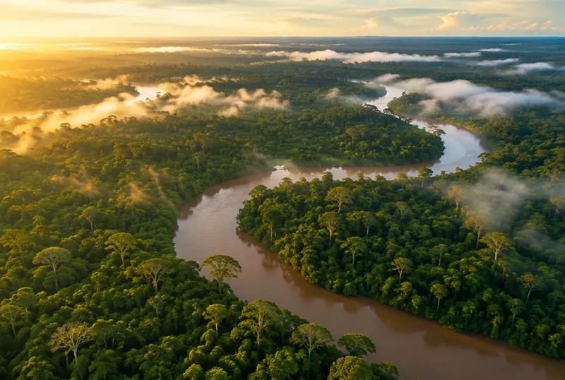 Der Regenwald von Brasilien