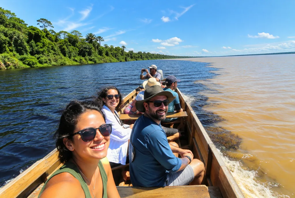 Der Amazonas: Länge, Verlauf, Rekorde